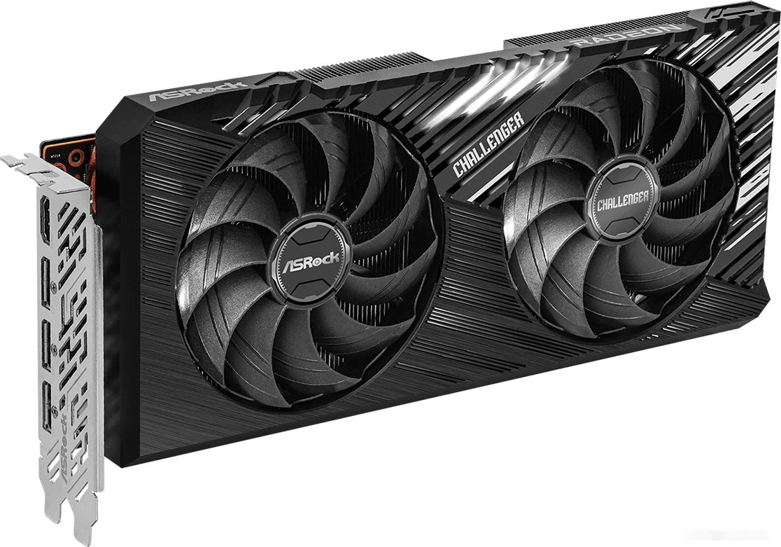 Видеокарта ASRock Radeon RX 7700 XT Steel Legend OC RX7700XTCL12GO 12Gb купить,0
