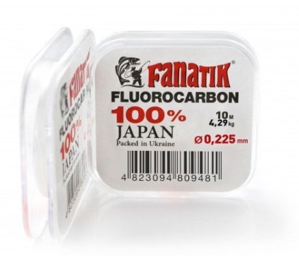 Рыболовная леска Fanatik 0,225мм 10м прозрачная купить,NaN