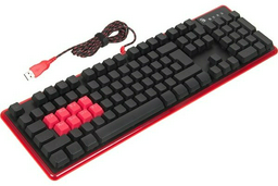 Клавиатура A4Tech Bloody B2278 USB черный-красный