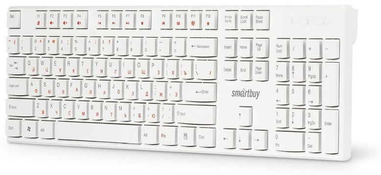 Клавиатура Smartbuy SBK-238U-W белый купить,NaN
