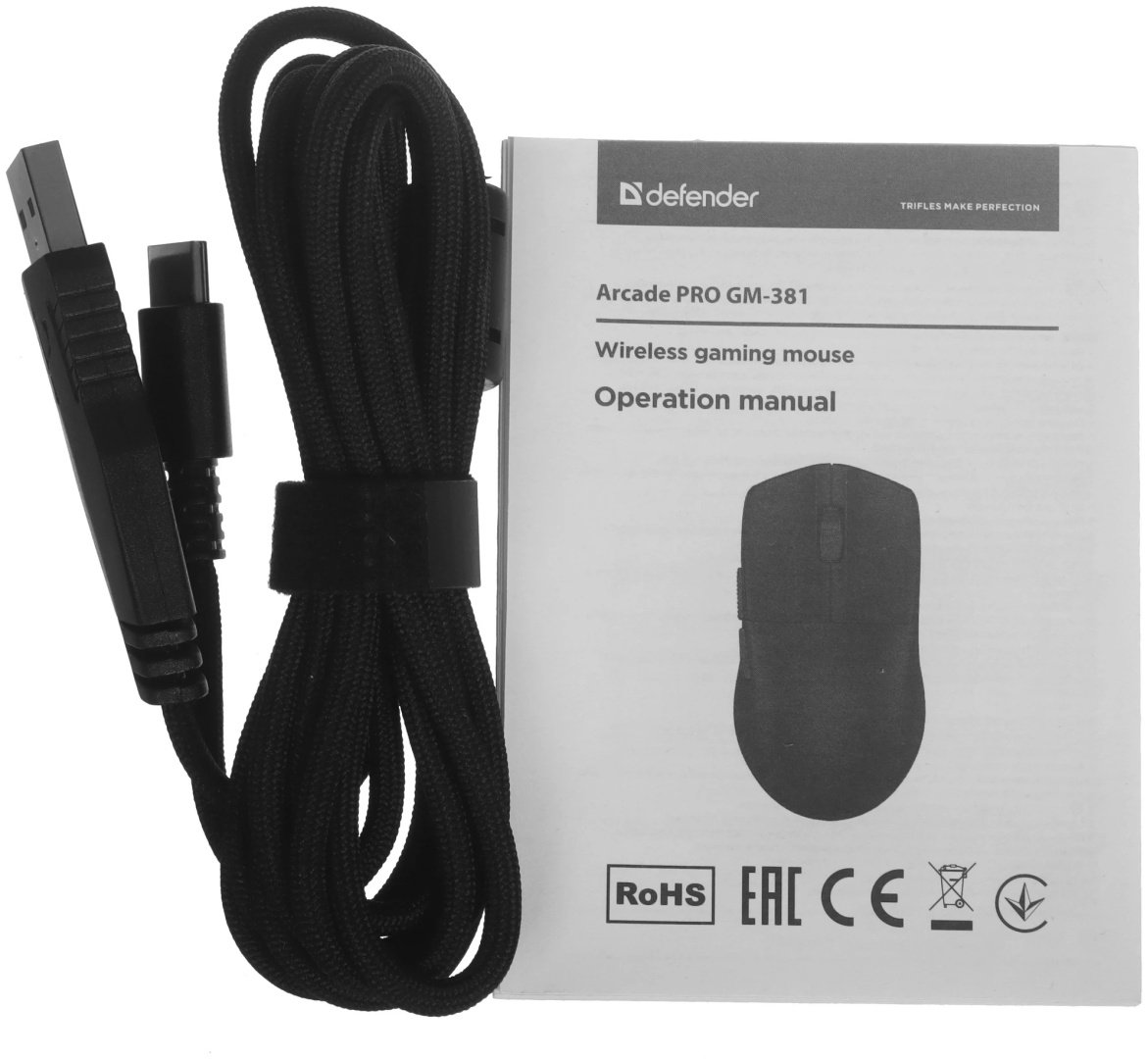 Мышь Defender Arcade PRO GM-381 (52383) черный купить,NaN