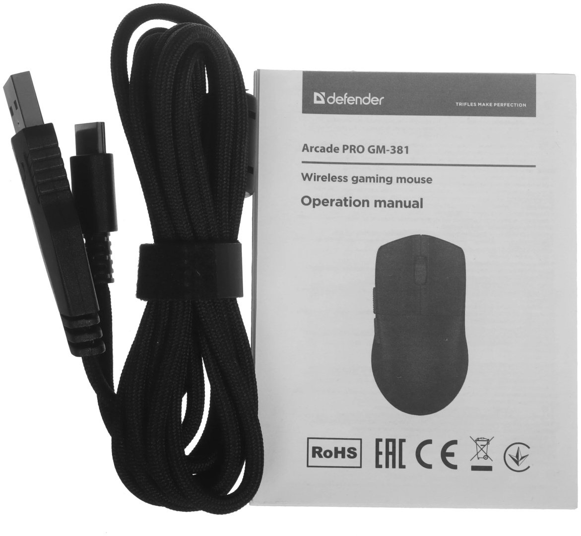 Мышь Defender Arcade PRO GM-381 (52383) черный купить,NaN