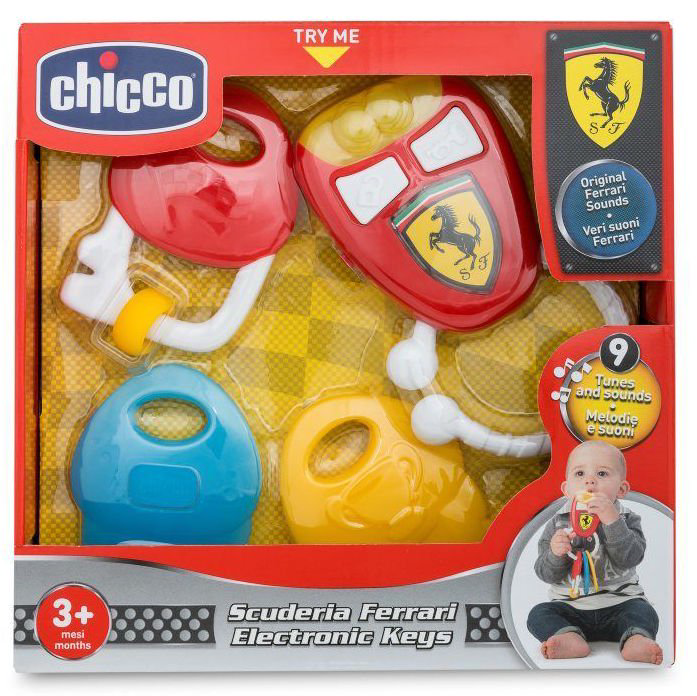 Игрушка музыкальная Chicco Ключи Ferrari 00009564000000 купить,NaN