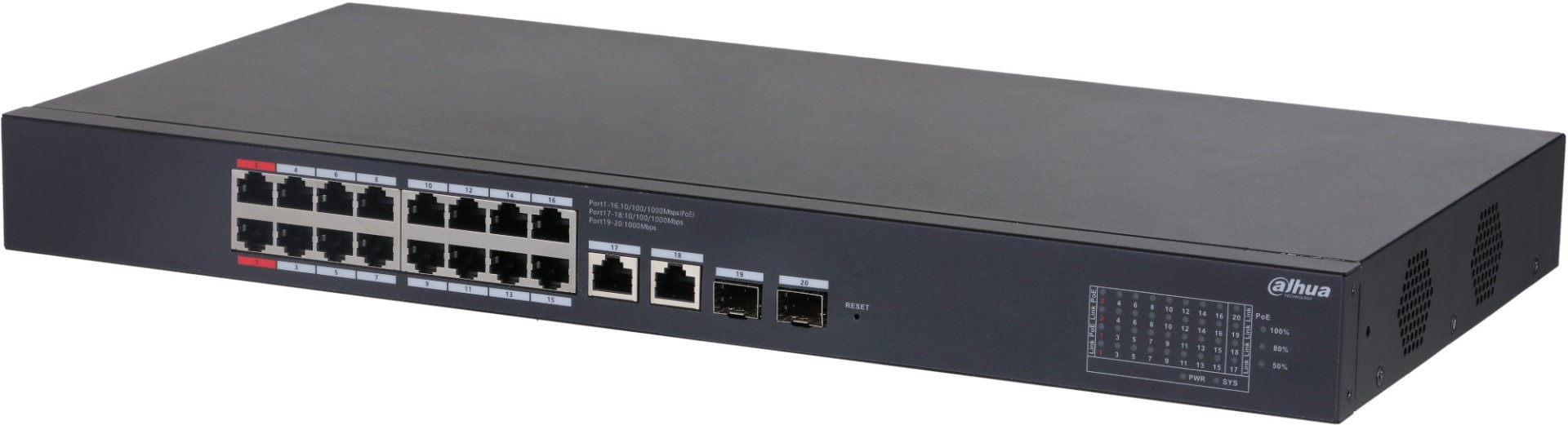 Коммутатор Dahua DH-CS4220-16GT-190 - ForteMarket Коммутатор Dahua DH-CS4220-16GT-190 купить,191250