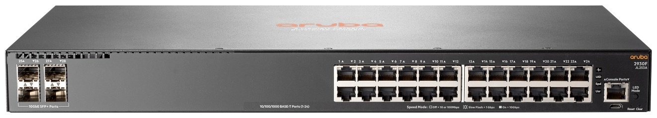 коммутатор HP Aruba 2930F 24G 4SFP+ JL253A купить,NaN