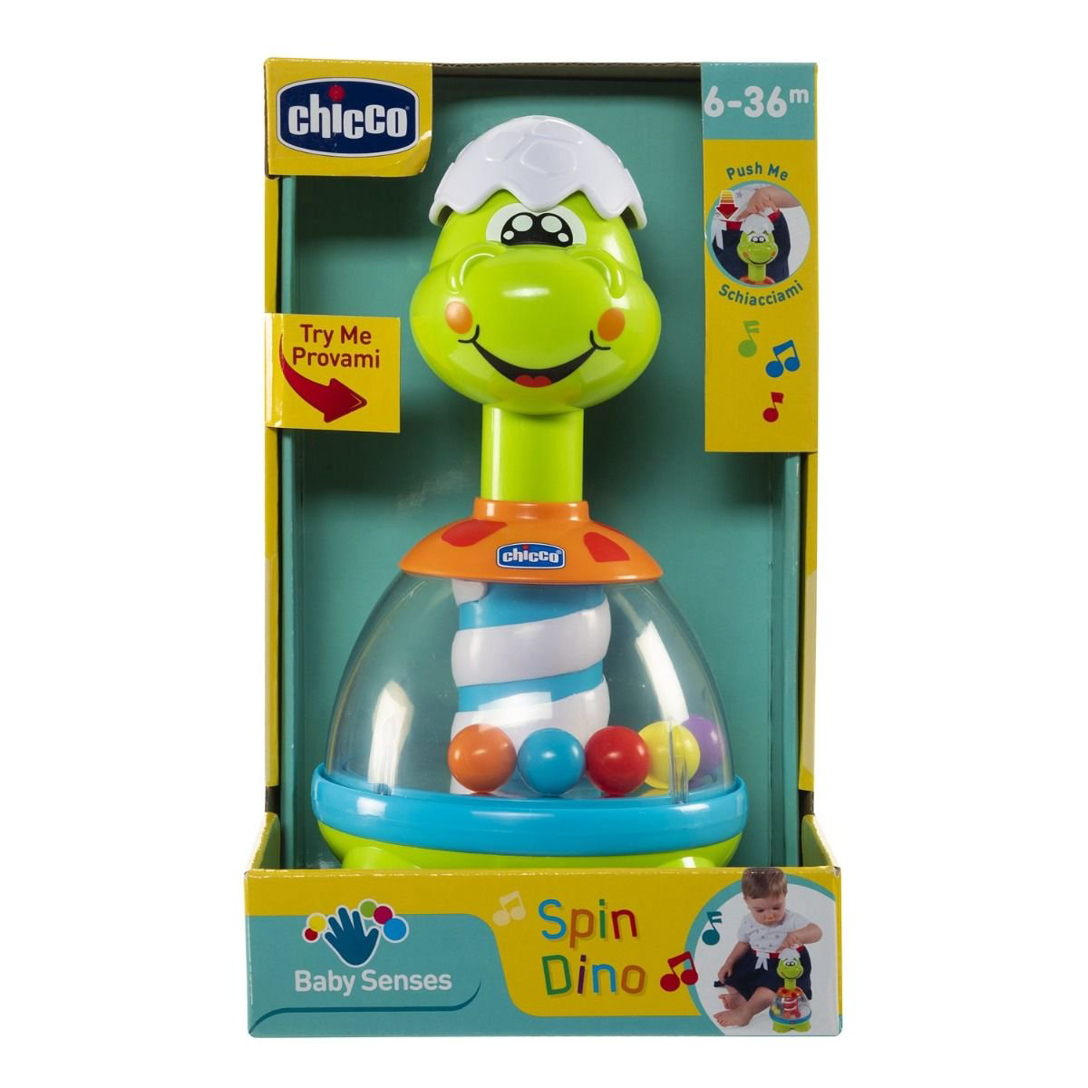 Игрушка музыкальная Chicco Юла Динозаврик купить,NaN