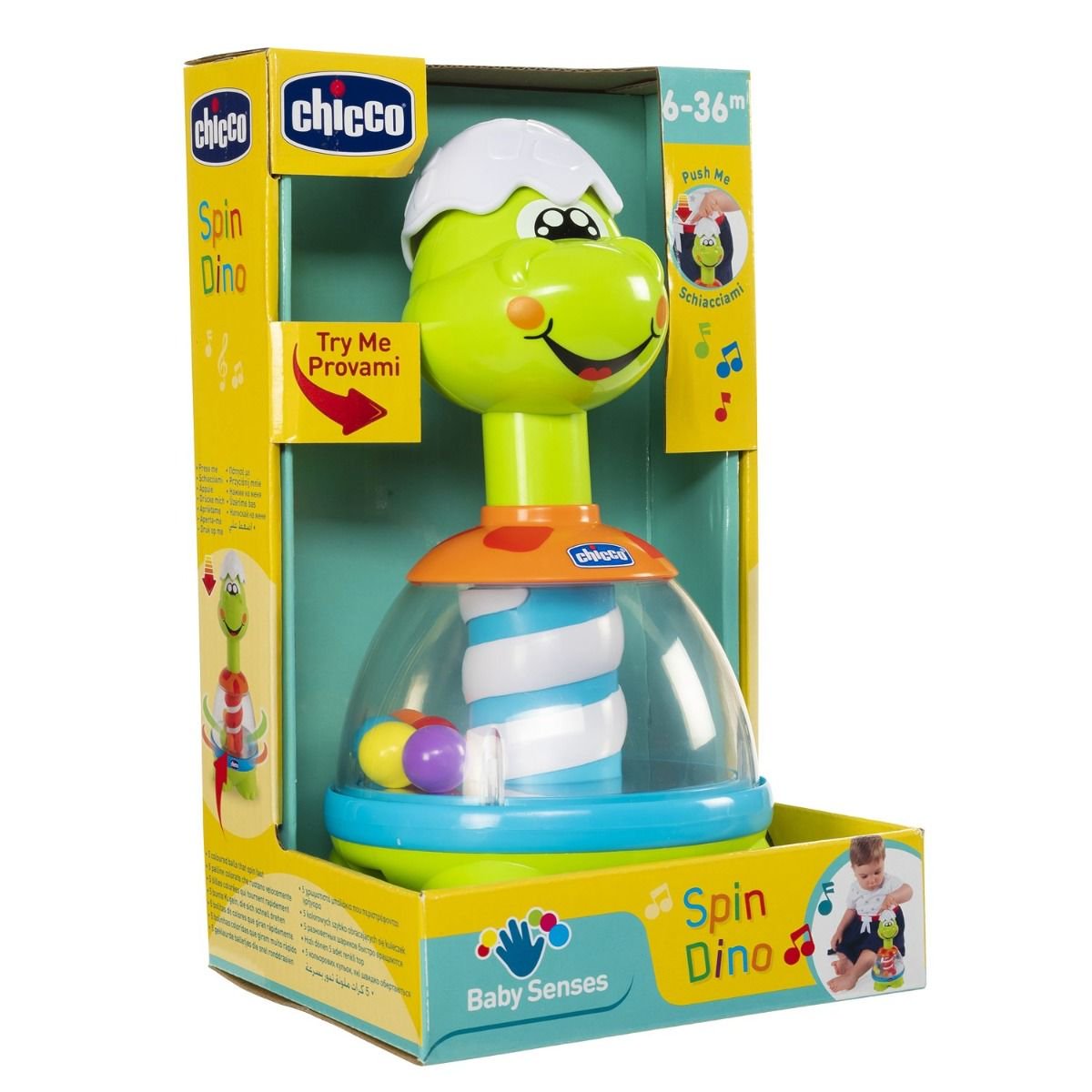 Игрушка музыкальная Chicco Юла Динозаврик купить,NaN