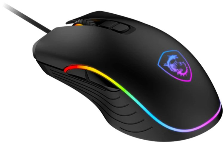 Мышь MSI Forge GM300 черный купить,NaN