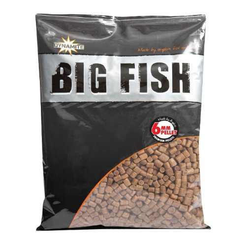 Прикормка Dynamite Baits Big Fish Pellets DY1491 1800гр купить,NaN