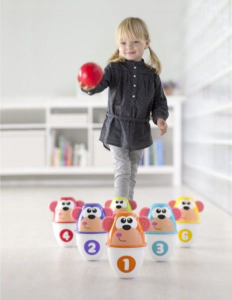 Игрушка Chicco Боулинг Fit&Fun Monkey Strike 2в1  купить,NaN
