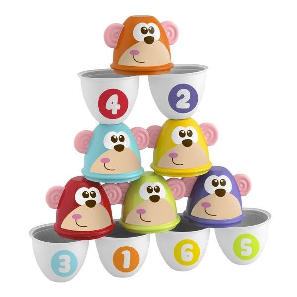 Игрушка Chicco Боулинг Fit&Fun Monkey Strike 2в1 