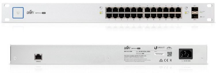 Коммутатор Ubiquiti USW-24-POE купить,NaN