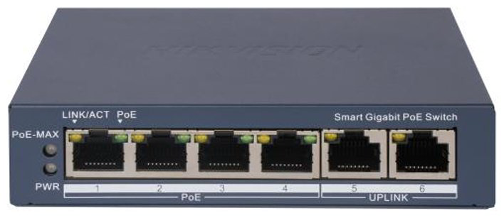 Коммутатор Hikvision DS-3E1506P-EI купить,25478