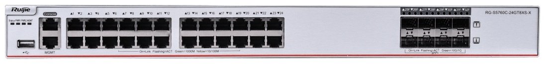 Коммутатор Ruijie RG-S5760C-24GT8XS-X купить,NaN
