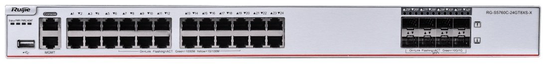 Коммутатор Ruijie RG-S5760C-24GT8XS-X купить,NaN