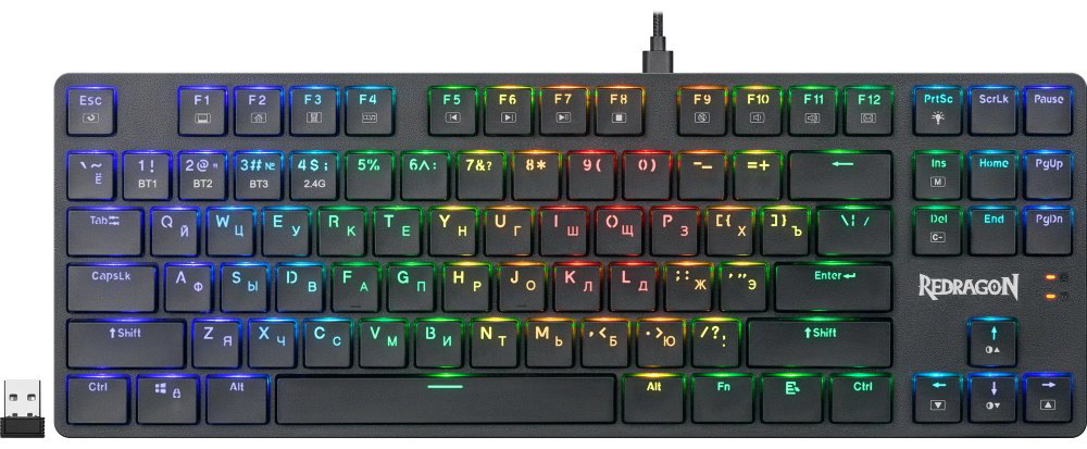 Клавиатура Redragon Anubis 70505 черный купить,NaN