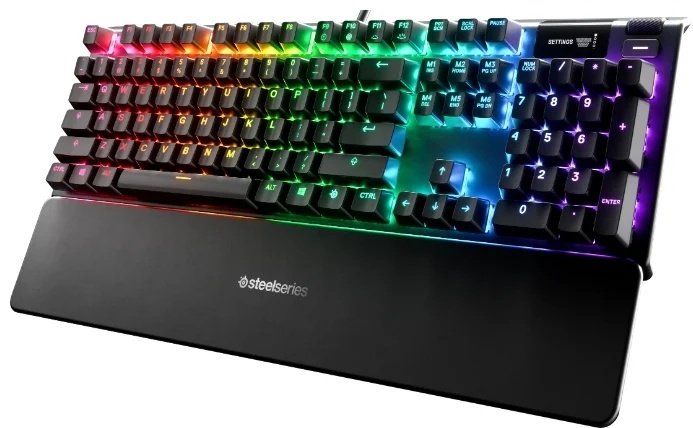 Клавиатура SteelSeries Apex 5 RU черный купить,NaN