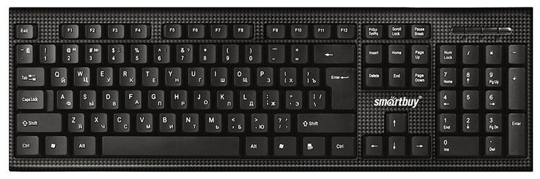 Клавиатура Smartbuy One SBK-115-K черный купить,NaN