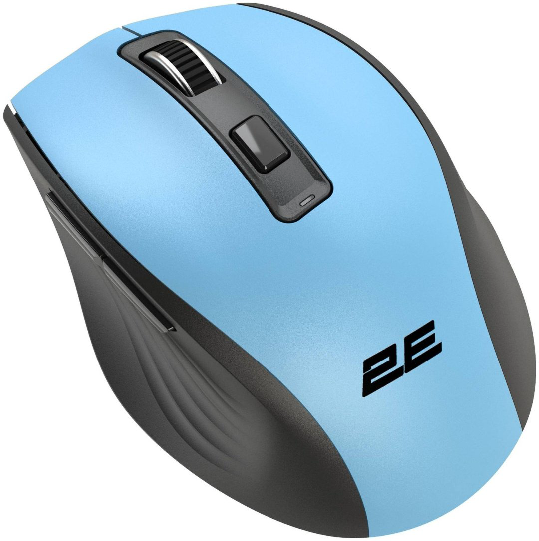 Мышь 2E MF250WBL Silent WL синий купить,NaN