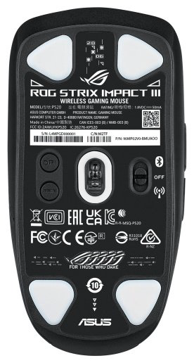 Мышь ASUS ROG Strix Impact III Wireless черный купить,NaN