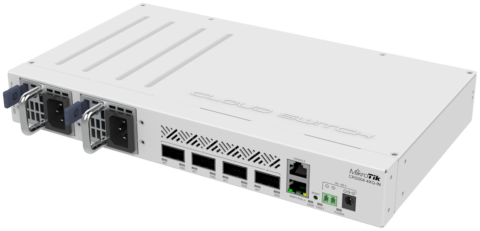 Коммутатор MikroTik CRS504-4XQ-IN - ForteMarket Коммутатор MikroTik CRS504-4XQ-IN купить,423392