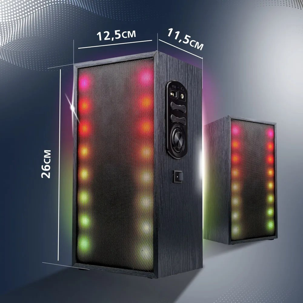 Компьютерные колонки Smartbuy SBA-4950 черный купить,NaN