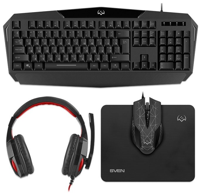 Клавиатура SVEN GS-4300 черный