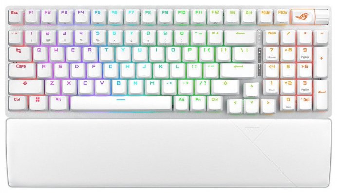 Клавиатура ASUS SCOPE II 96 белый купить,NaN