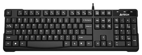Клавиатура A4Tech KR-750 черный купить,NaN