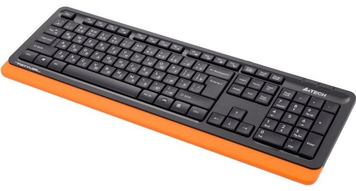 Клавиатура A4tech Fstyler FK-10 оранжевый купить,NaN