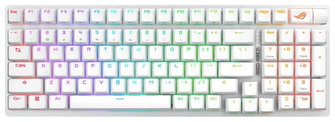 Клавиатура ASUS SCOPE II 96 белый купить,NaN