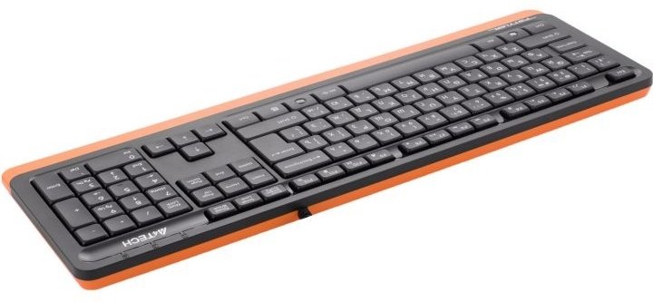 Клавиатура A4tech Fstyler FK-10 оранжевый купить,NaN