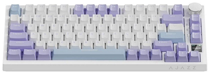 Клавиатура Ajazz AK820 Pro белый купить,NaN