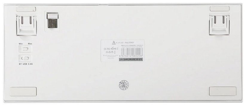 Клавиатура Ajazz AK820 Pro белый купить,NaN