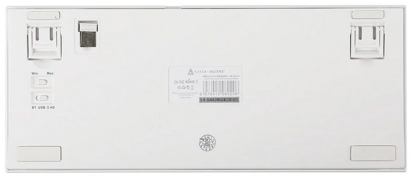 Клавиатура Ajazz AK820 Pro белый купить,NaN