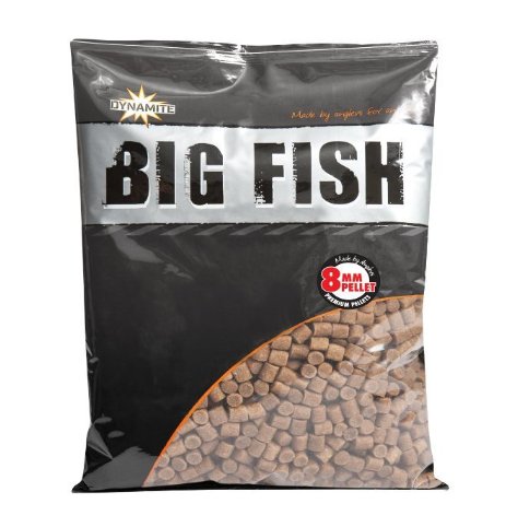 Прикормка Dynamite Baits Big Fish Pellets DY1492 1800гр купить,NaN