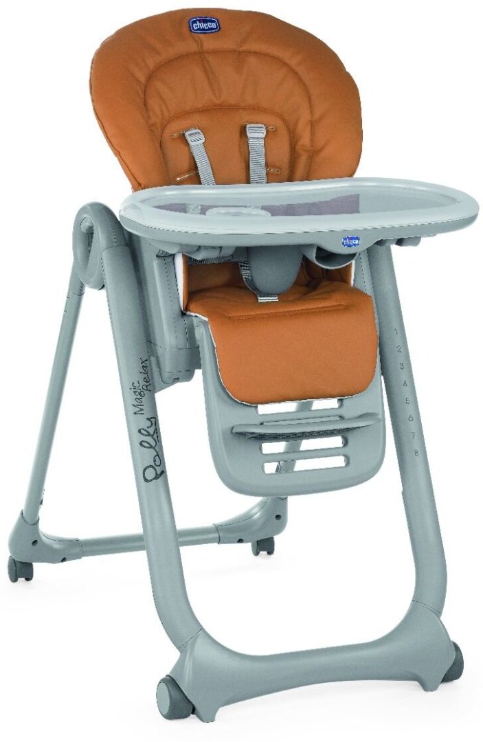 Стульчик для кормления Chicco Polly Magic Relax Almond купить,NaN
