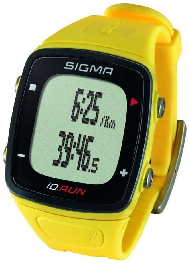 Фитнес-браслет Sigma Id. Run черно-желтый
