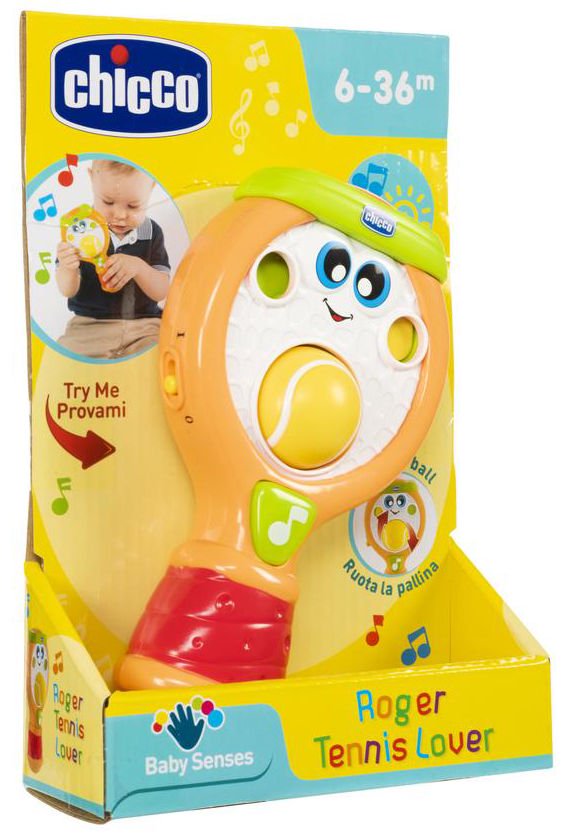 Развивающая игрушка Chicco Теннисная ракетка 6м+  купить,NaN