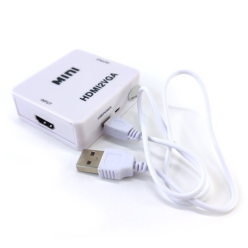 Адаптер ViTi HDMI2VGA белый