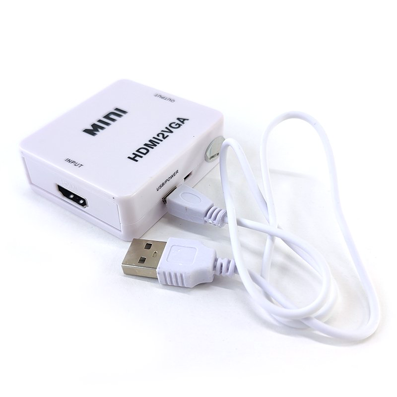 Адаптер ViTi HDMI2VGA белый купить,3359
