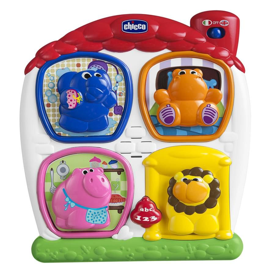 Игрушка-сортер Chicco Домик с животными 9м+  купить,NaN
