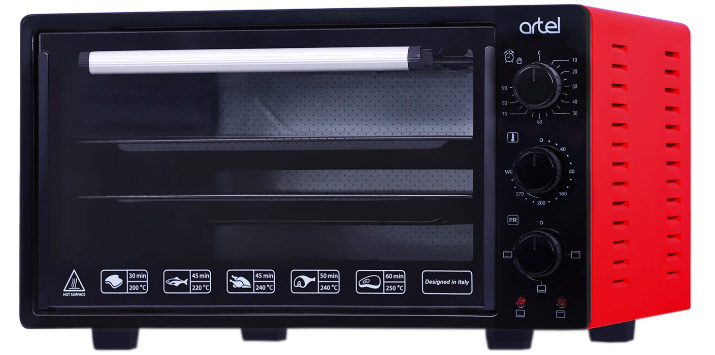 Мини-печь Artel MD 3618 L красная купить,NaN