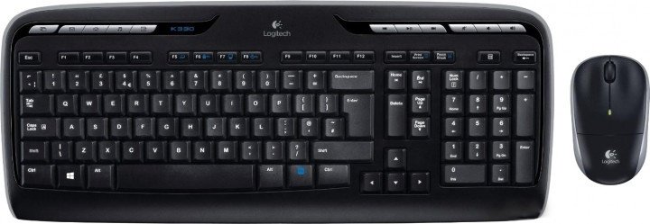 Клавиатура Logitech MK330 920-003995 черный + мышь купить,NaN