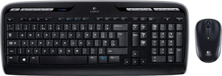 Клавиатура Logitech MK330 920-003995 черный + мышь купить,NaN