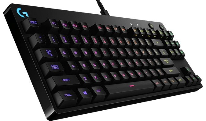 Клавиатура Logitech G PRO черный купить,69990