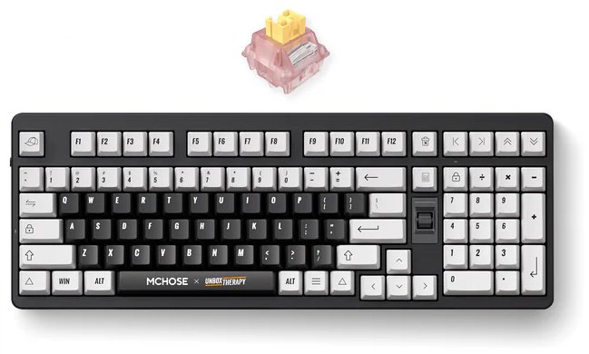Клавиатура MCHOSE HW-UT98-2 Silent Peach V3 Switch черный купить,NaN