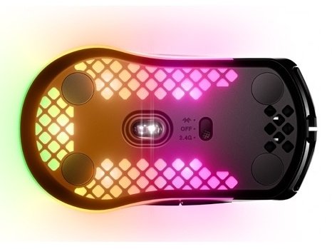 Мышь SteelSeries Aerox 3 Wireless черный