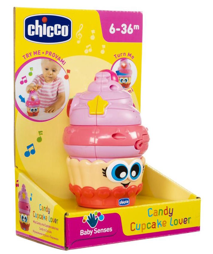 Игрушка развивающая Chicco Пирожное - ForteMarket Игрушка развивающая Chicco Пирожное купить,0