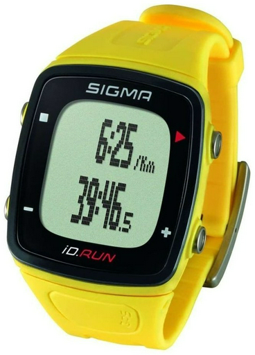 Фитнес-браслет Sigma Id. Run черно-желтый